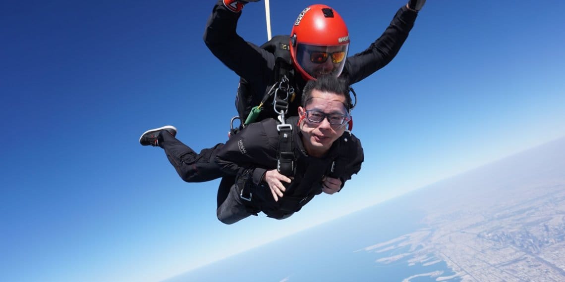 迪拜 Dubai 2020-1-25 跳伞 Skydiving