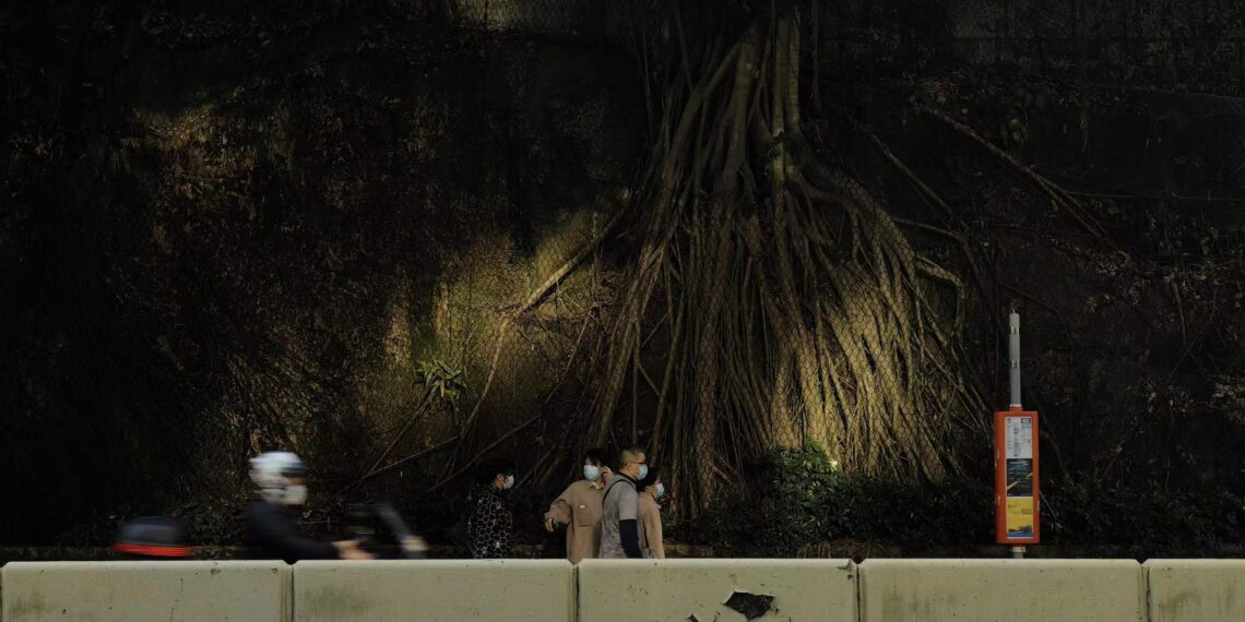 2023-02-17 城市中黄昏前的一刻